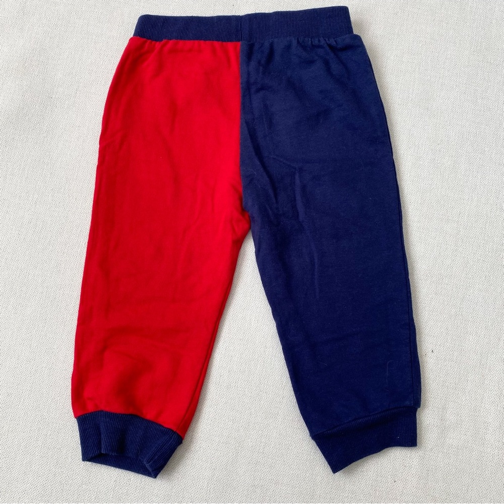 Tommy Hilfiger Bundle Short Sleeve Polo Khaki Shorts Colorblock Joggers 18M - Picture 7 of 8